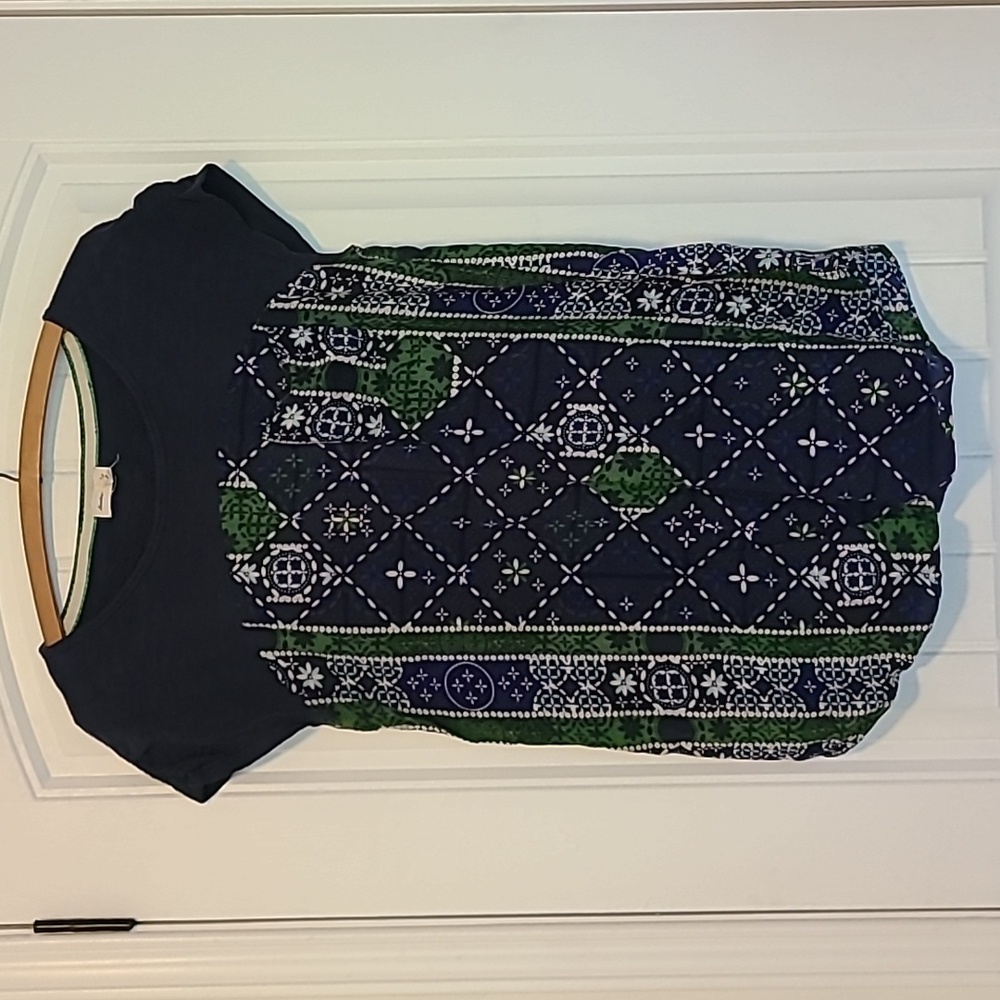 100% Cotton Boho Pattern long top